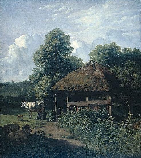 Wouter Johannes van Troostwijk A farm in Gelderland oil painting image